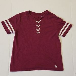 Abercrombie Kids Girls 9/10 Top Plum